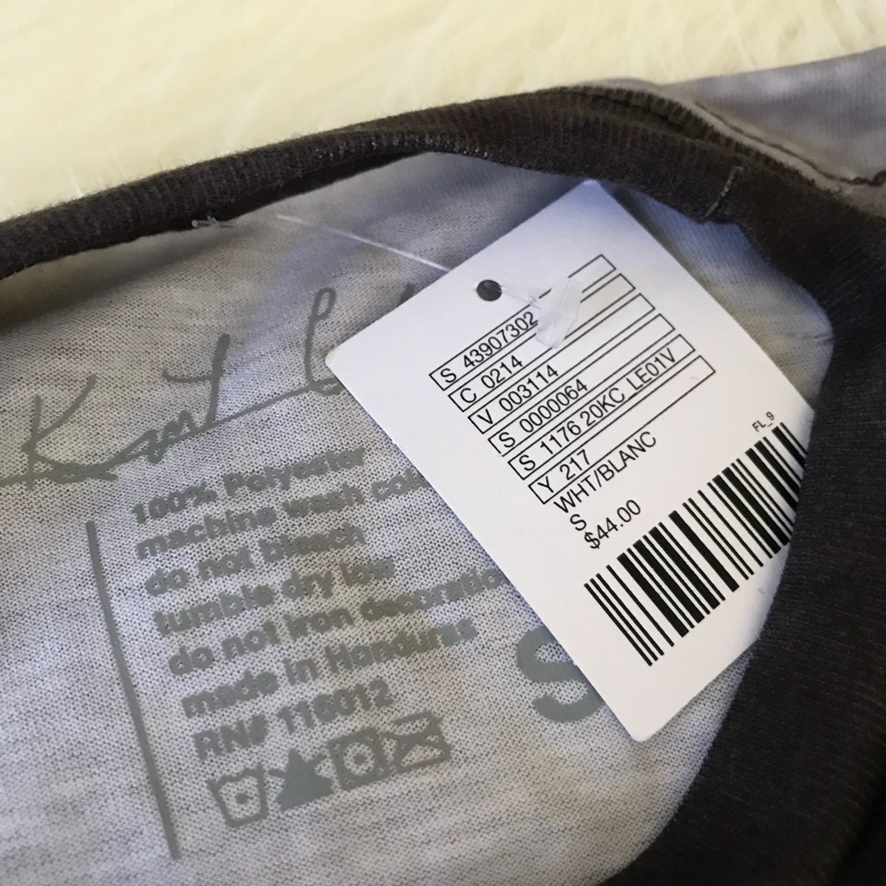 Kurt Cobain Sublimated T-Shirt Small Grey NWT - Picture 3 of 8